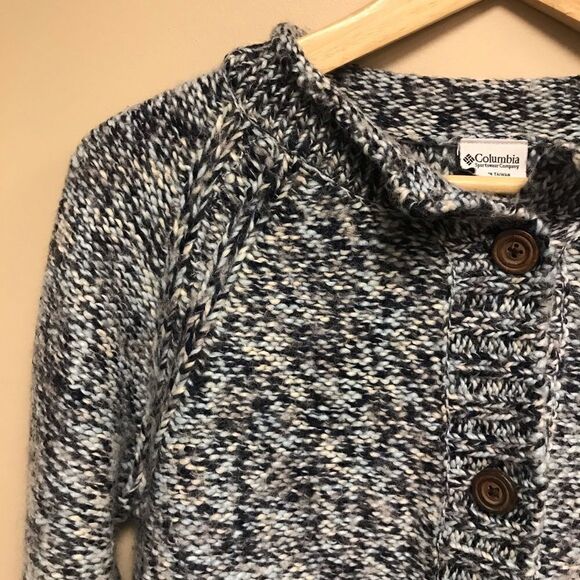 👠Columbia wool blend cardigan. sweater.   XL - Picture 3 of 8